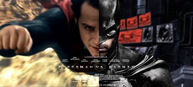 Batman vs Superman - lanzamiento en DVD en invierno Photo
