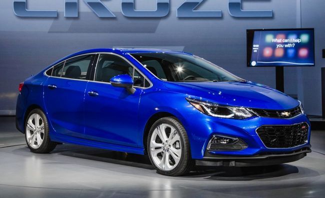 Chevrolet Cruze 2016 - las ventas en los EE.UU. y Canadá se iniciará en el comienzo del próximo año Photo