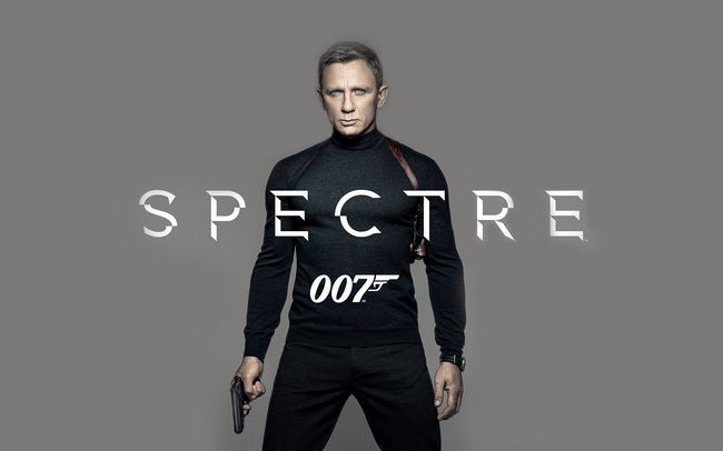 Daniel Craig como James Bond en 2015 Spectre 007 del cartel de película del papel pintado