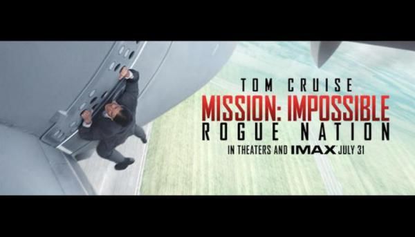 Misión Imposible Rogue Nation de lanzamiento: 31 de Julio el año 2015