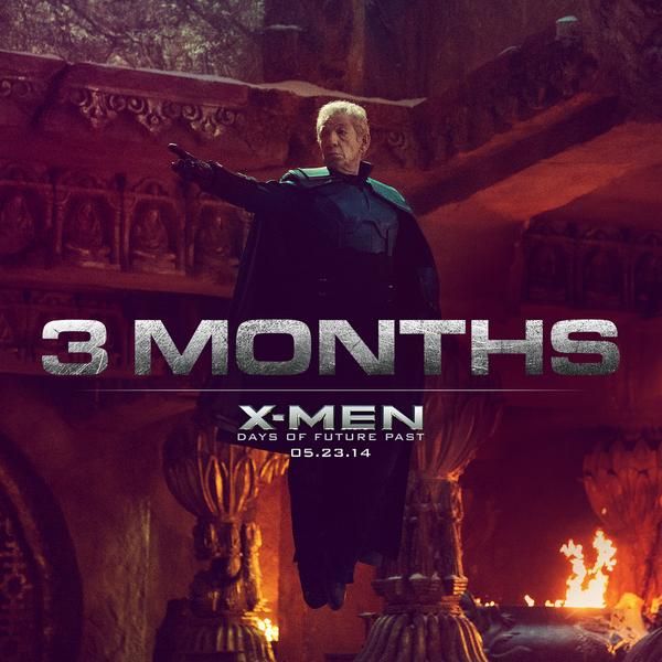 imagen promocional más nuevo para el x-men: dofp muestra Ian McKellen como Magneto, nos recuerda cuánto tiempo hay que esperar para ver la película Photo