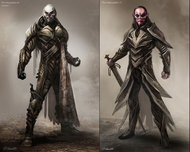 Thor: el mundo oscuro - diseño de personajes para los merodeadores Photo