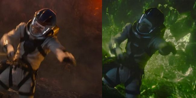 Los cuatro fantásticos remolque diferencia de color Zona Negativa Posible conexión a Vengadores Guerra Civil Capitán América Crossover Universo Marvel cinematográfico FOX x-men