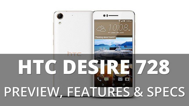 HTC Desire 728 especificaciones y precio Photo