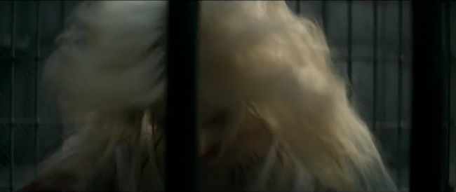 Margot Robbie como Harley Quinn en el suicidio remolque escuadra por DC Comics de Warner Bros.