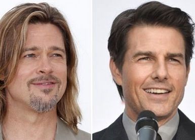 Tom Cruise y Brad Pitt 