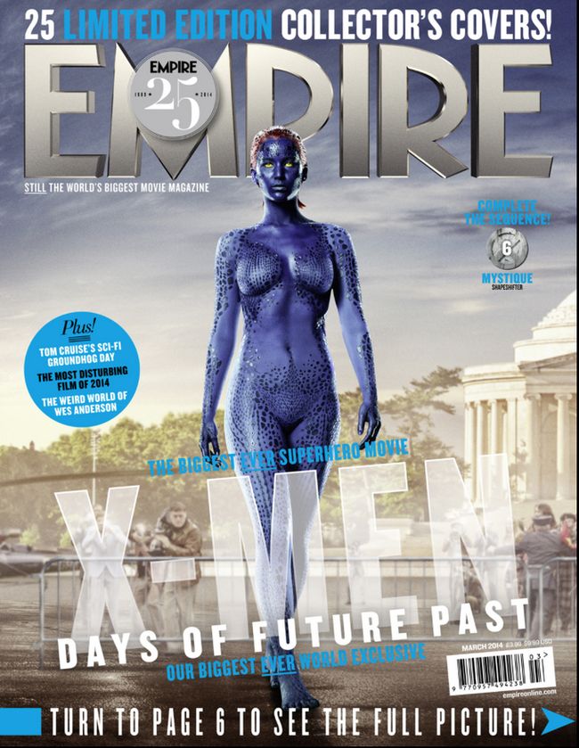 días X-Men de futuro pasado - 25 de edición limitada imperio portadas de revistas Photo